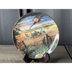 DanburyMint "Autumn Harvest" Charles Freitag Ltd Ed Life on the Farm JD-C140AH-B